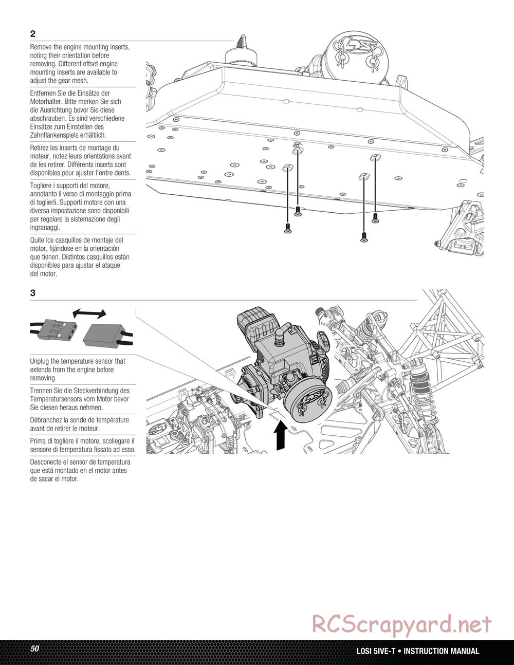 Team Losi - 5ive-T - Manual - Page 50