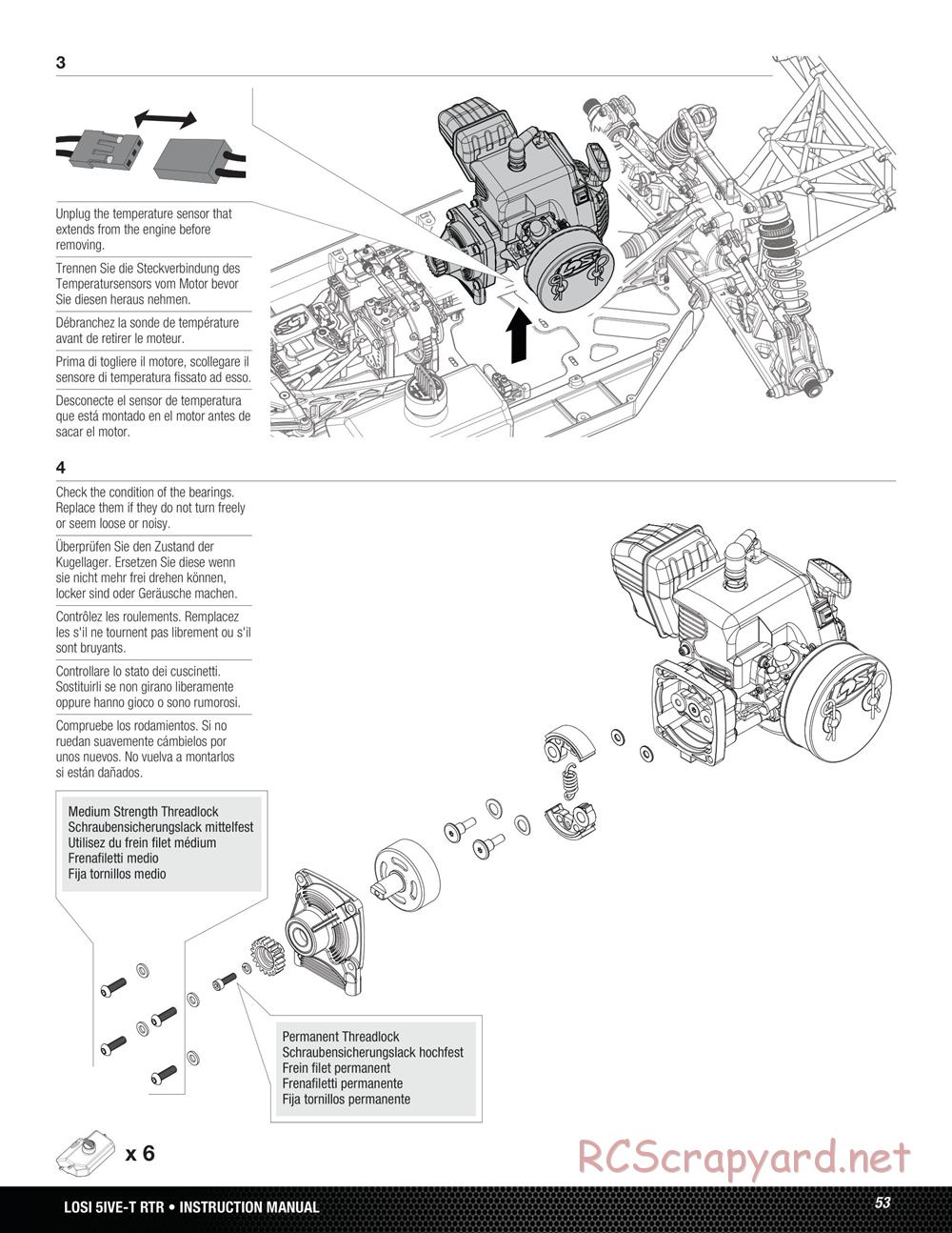 Team Losi - 5ive-T - Manual - Page 53