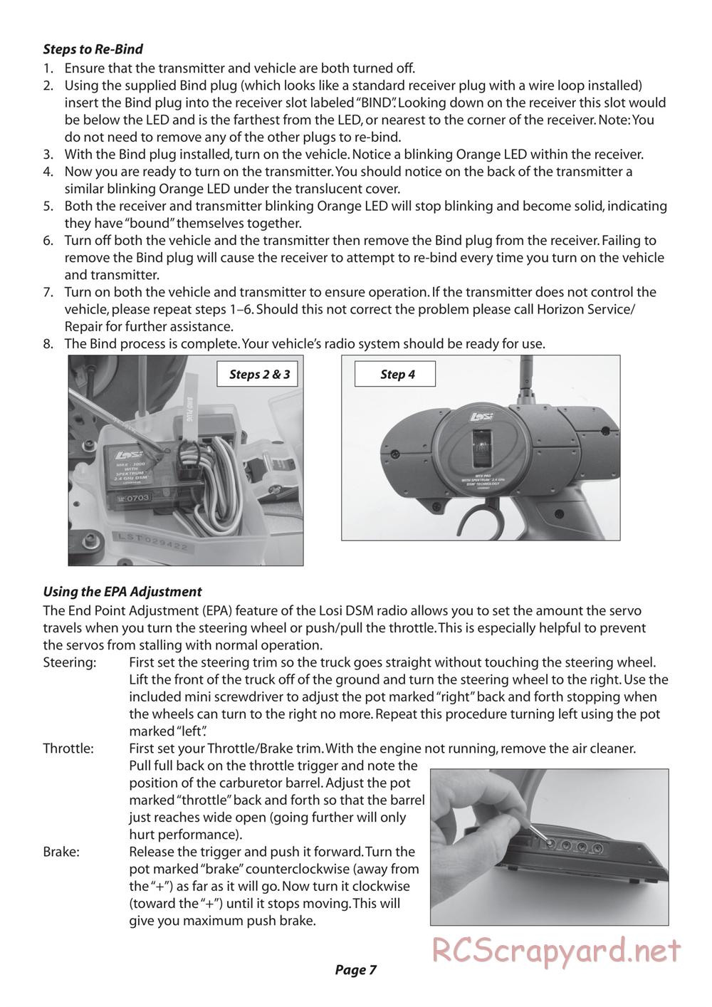 Team Losi - Raminator - Manual - Page 7