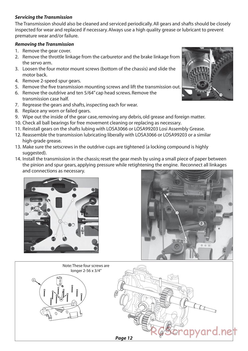 Team Losi - Raminator - Manual - Page 12