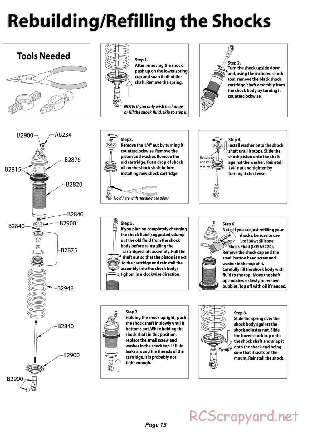 Team Losi - Raminator - Manual - Page 13