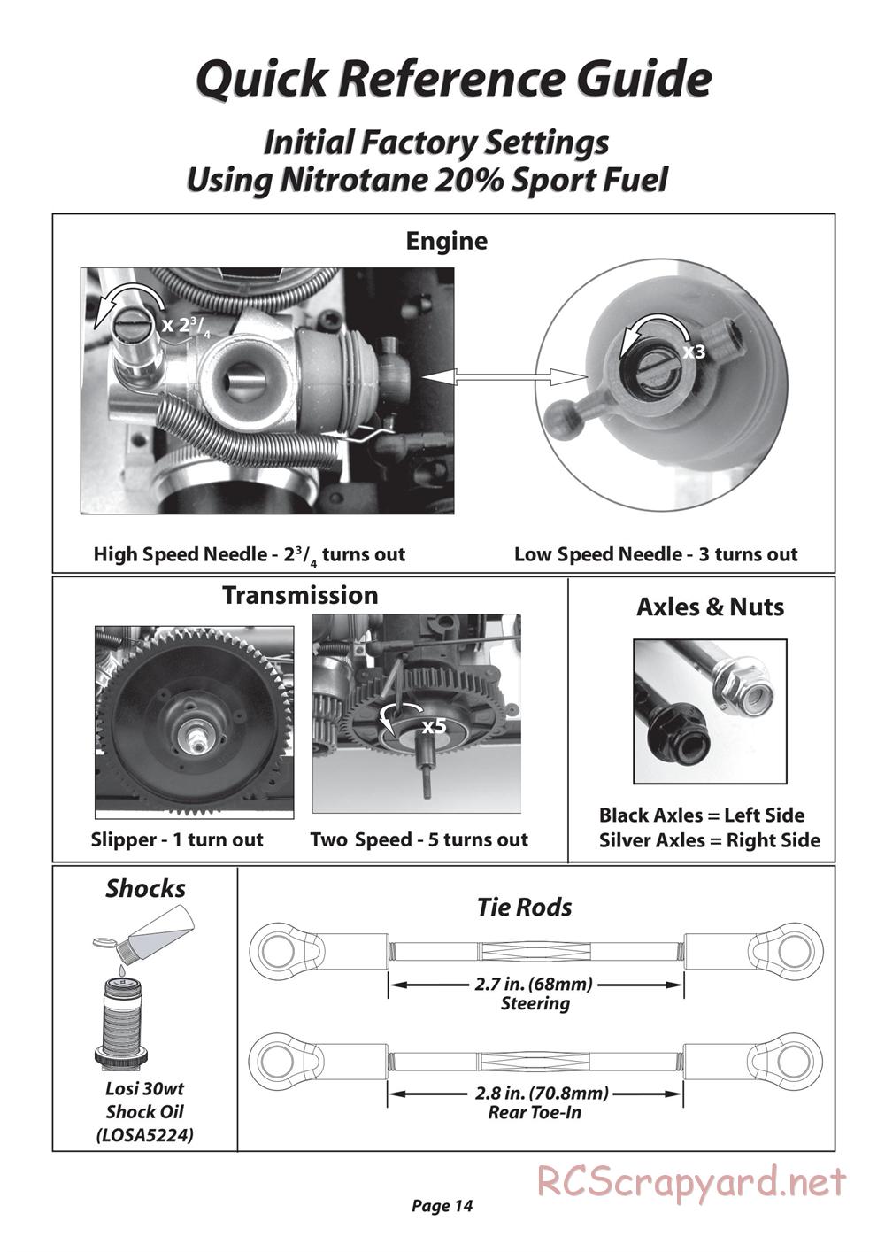 Team Losi - Raminator - Manual - Page 14