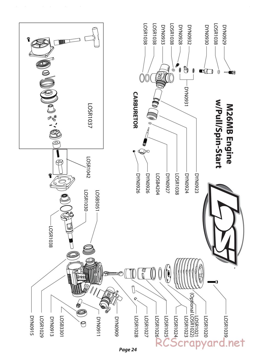 Team Losi - Raminator - Manual - Page 24