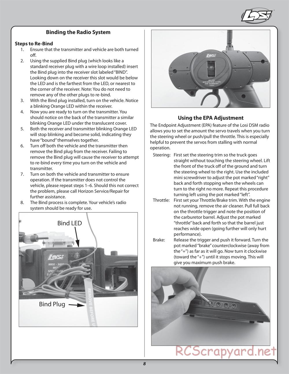 Team Losi - 810 - Manual - Page 8