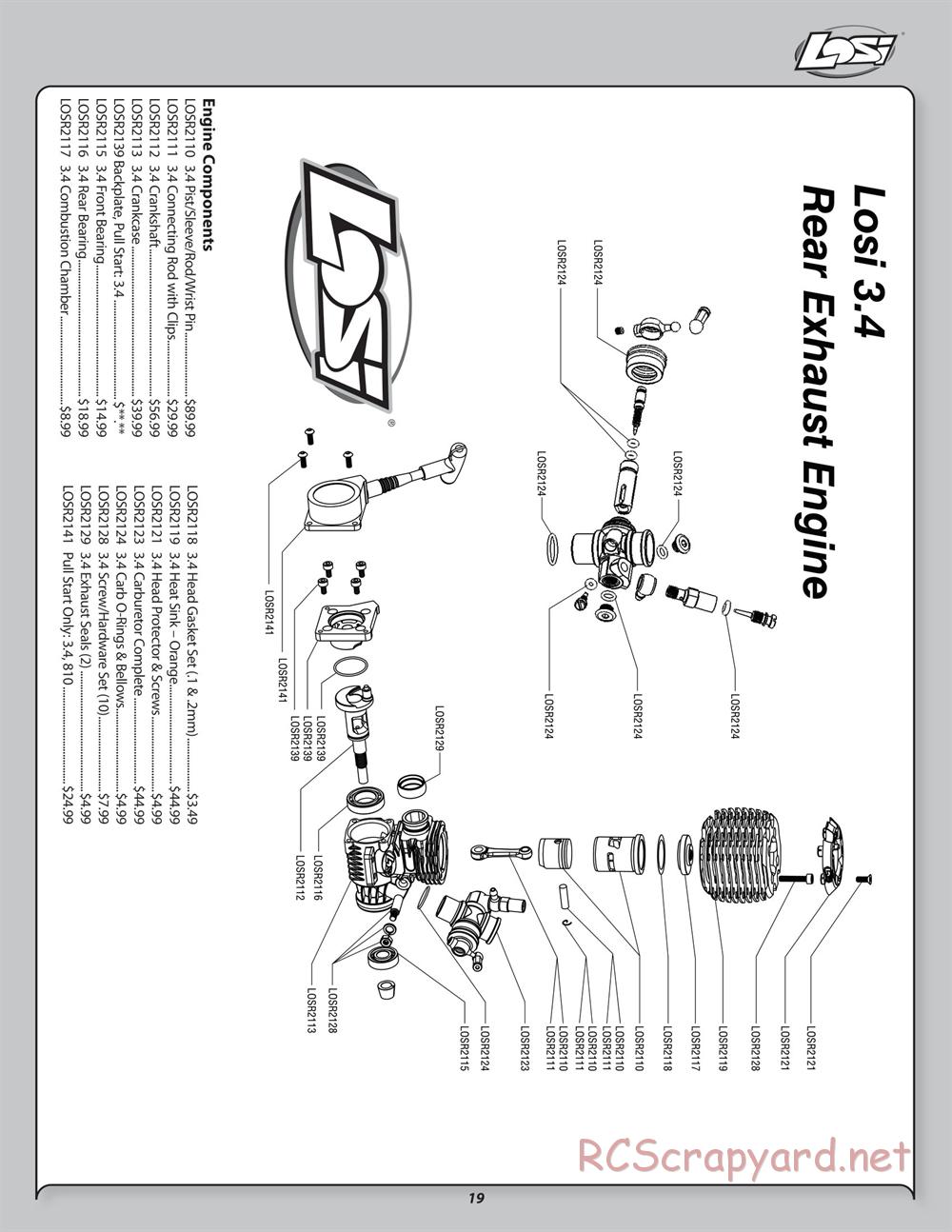 Team Losi - 810 - Manual - Page 19