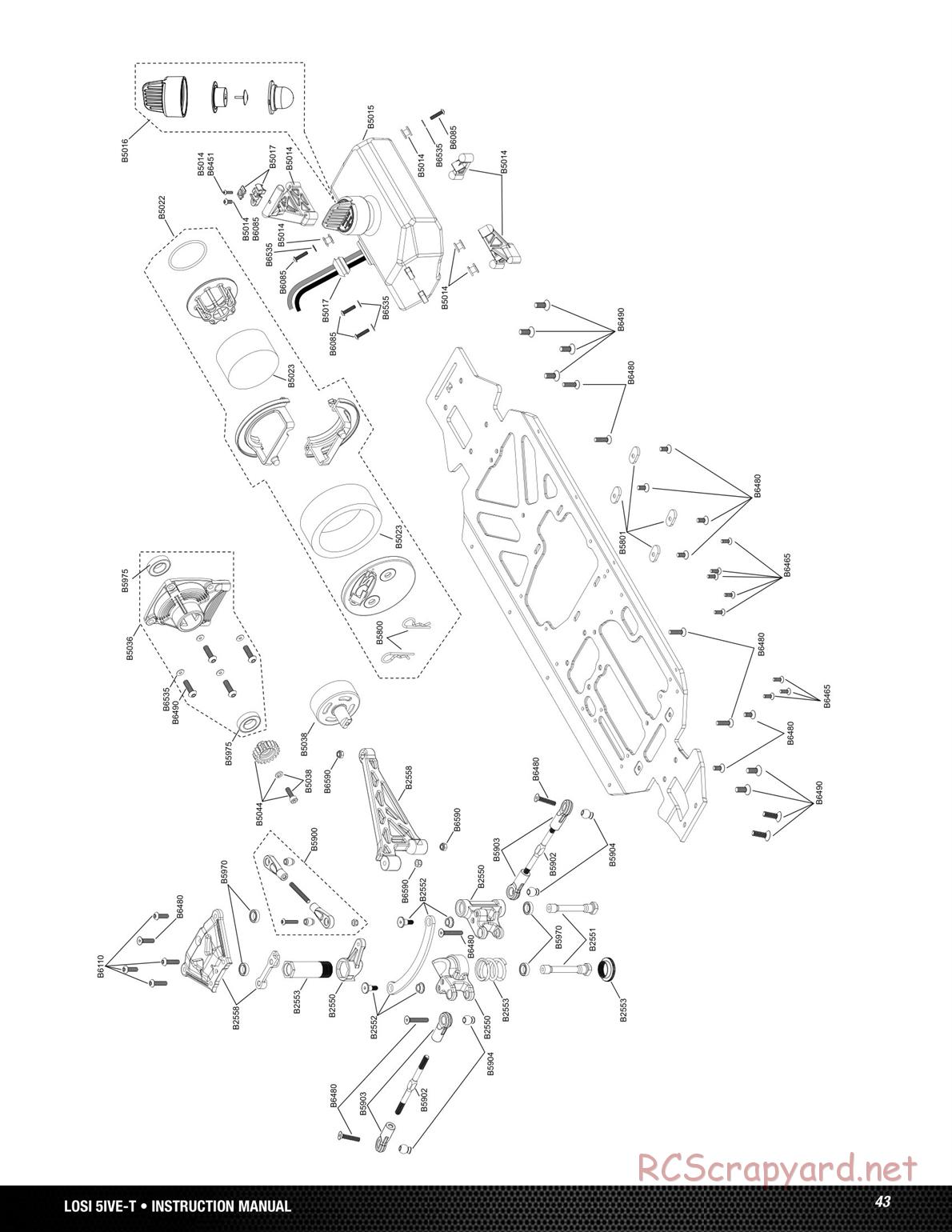 Team Losi - 5ive-T Roller - Manual - Page 4