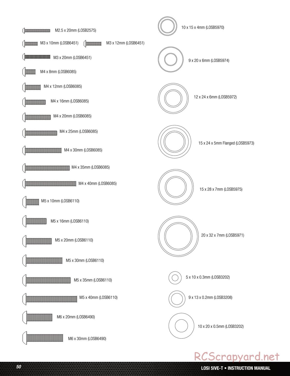 Team Losi - 5ive-T Roller - Manual - Page 11