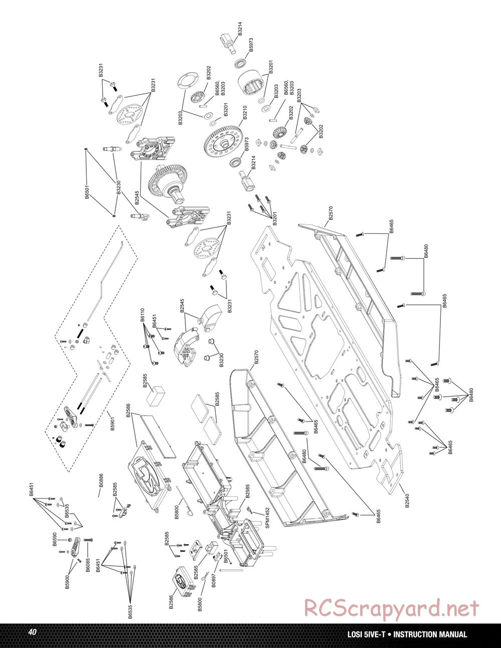 Team Losi - 5ive-T Roller - Manual - Page 40