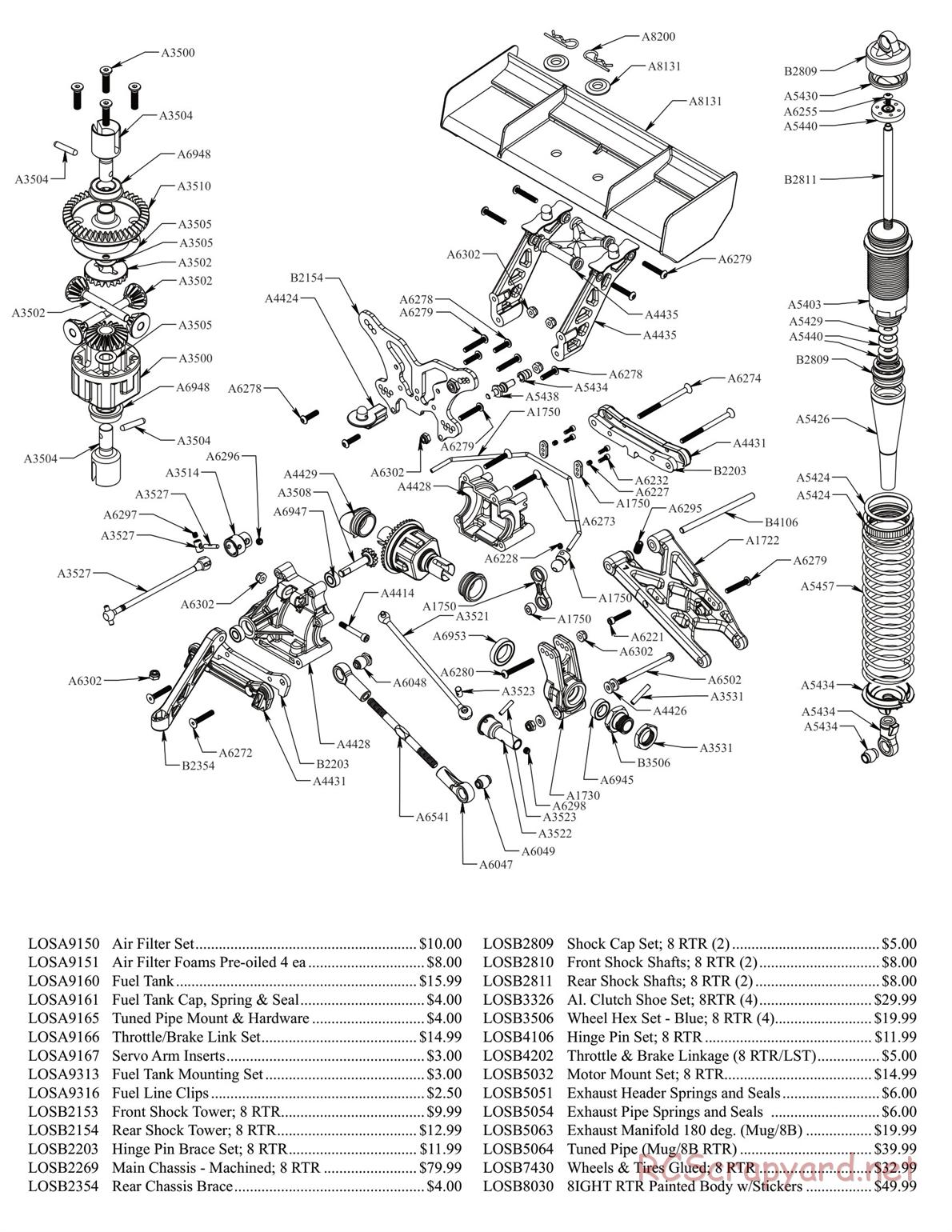 Team Losi - 8ight - Manual - Page 4