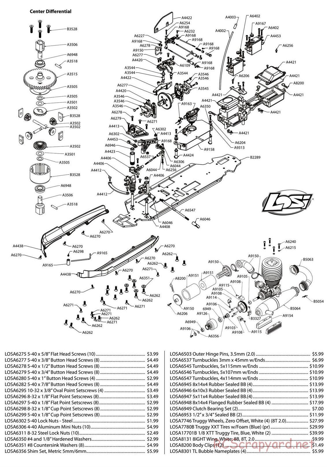 Team Losi - 8ight-T 2.0 - Manual - Page 3