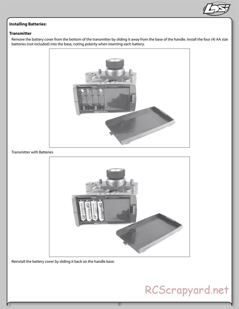 Team Losi - Speed-T - Manual - Page 11