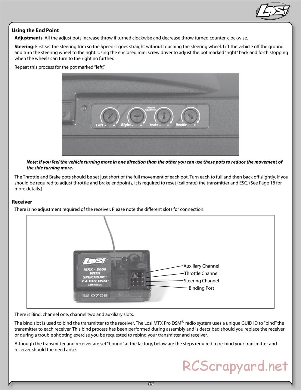 Team Losi - Speed-T - Manual - Page 15