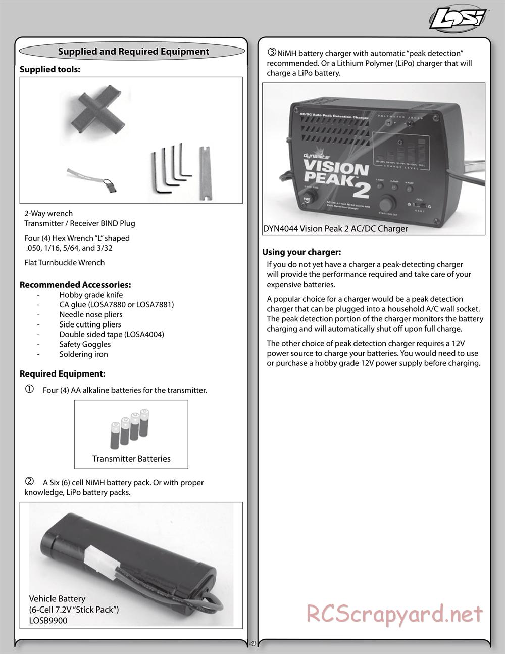 Team Losi - Desert Truck - Manual - Page 4