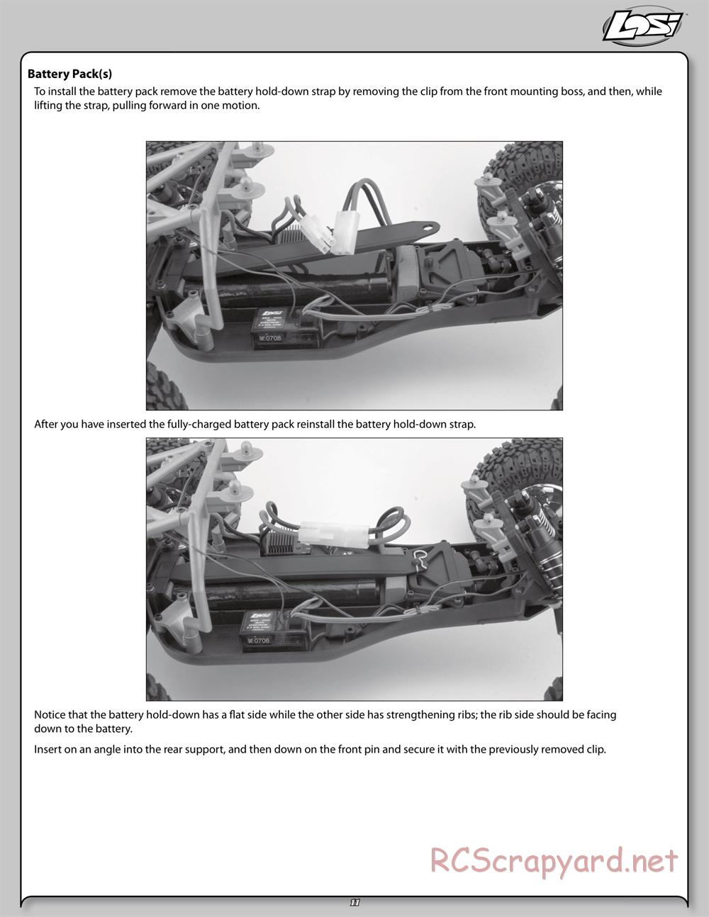 Team Losi - Desert Truck - Manual - Page 11
