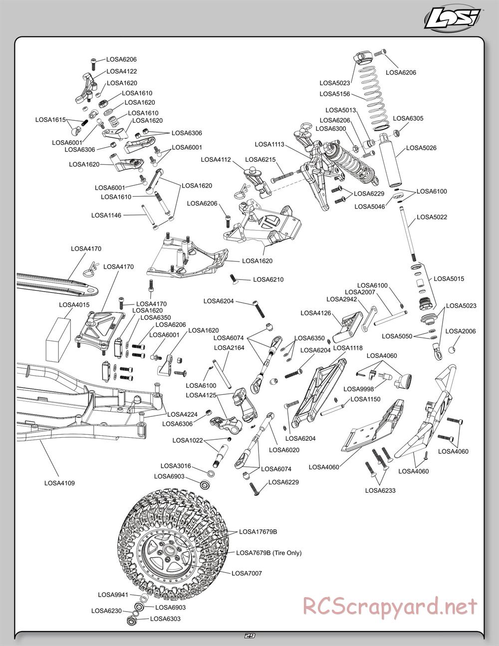 Team Losi - Desert Truck - Manual - Page 29