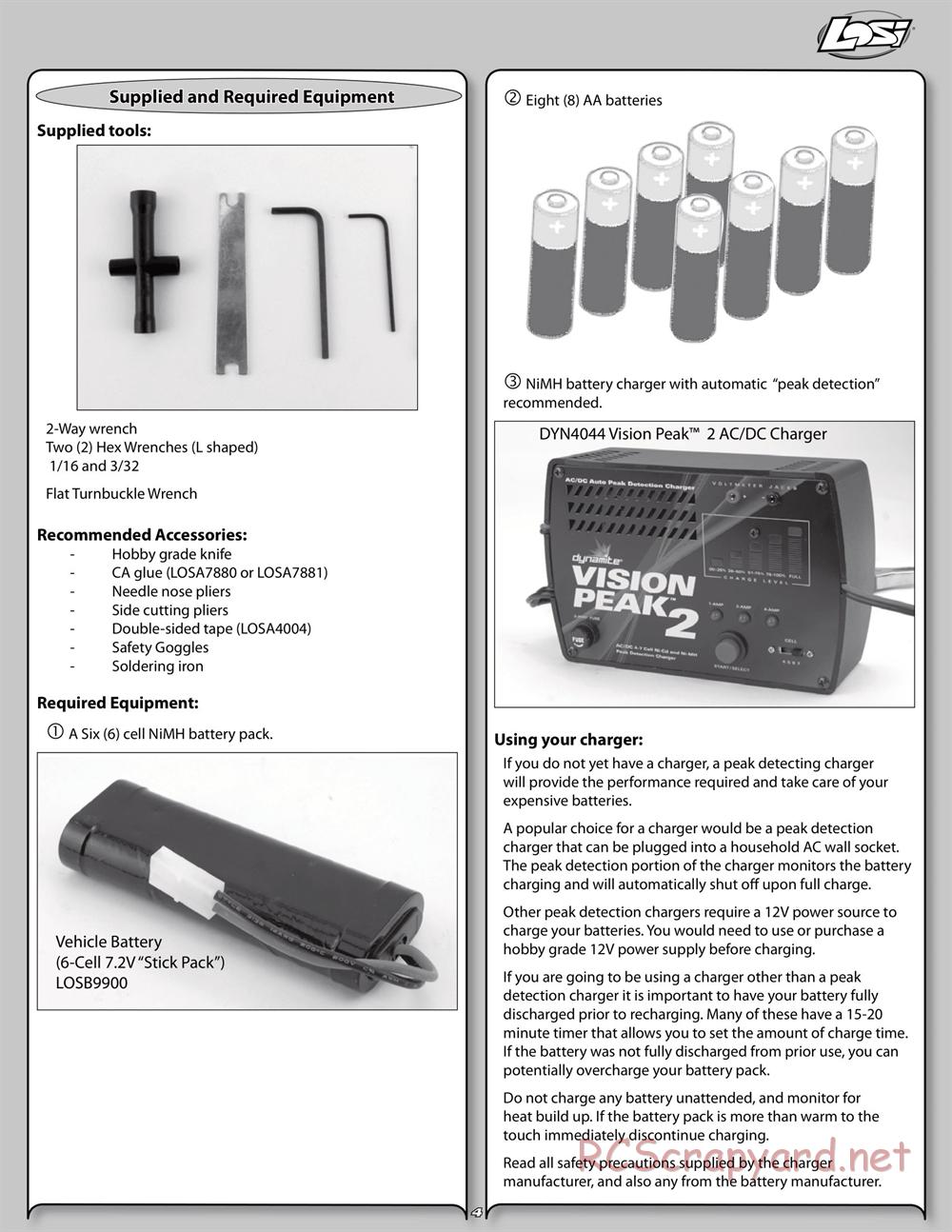 Team Losi - High Roller - Manual - Page 4