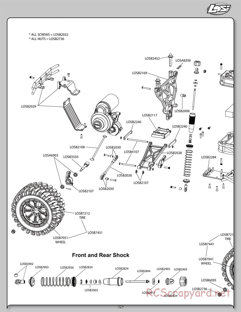 Team Losi - High Roller - Manual - Page 26