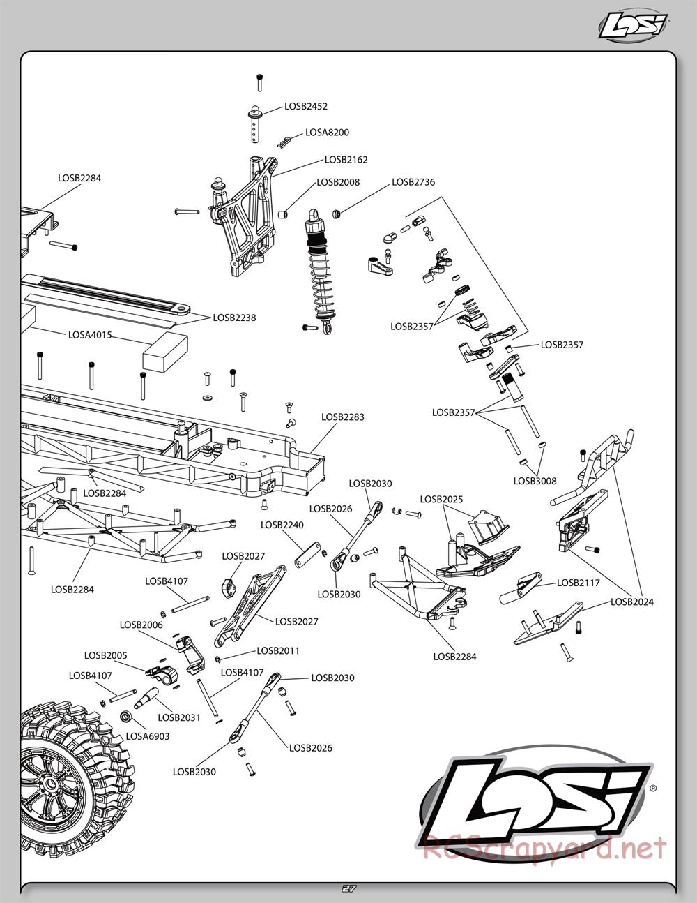 Team Losi - High Roller - Manual - Page 27