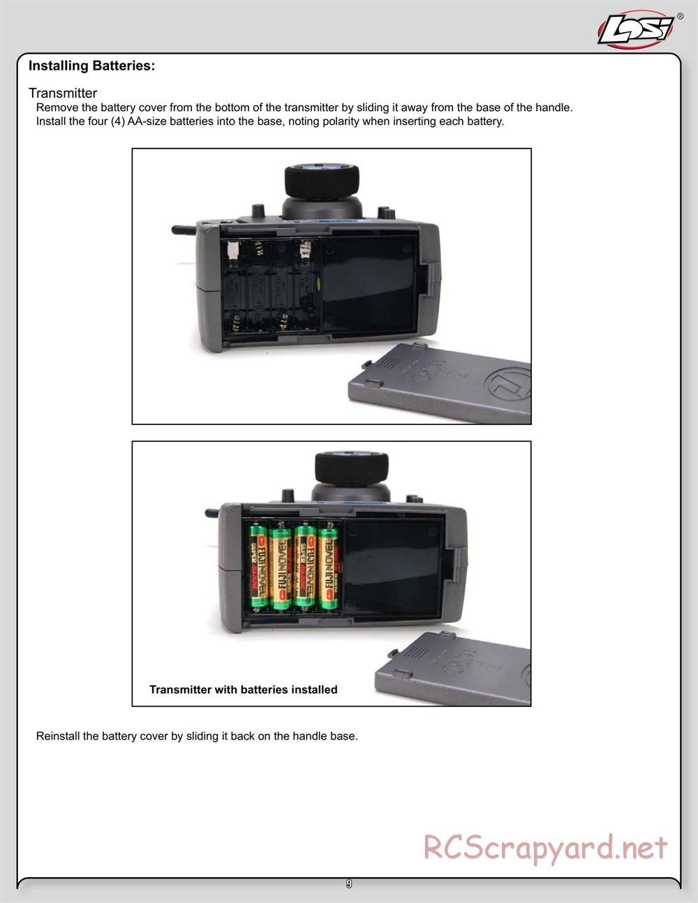 Team Losi - Strike - Manual - Page 9