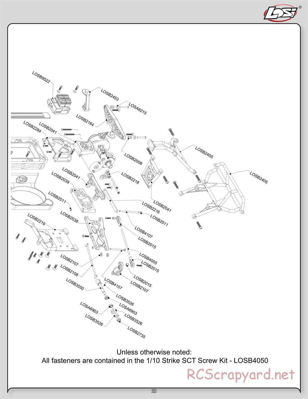 Team Losi - Strike - Manual - Page 28