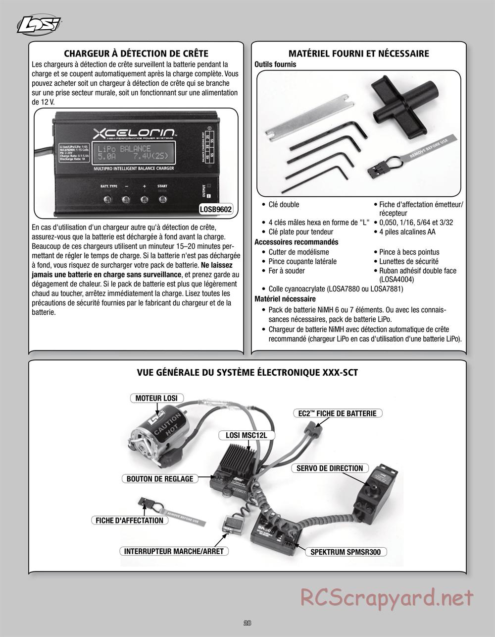 Team Losi - Rockstar XXX-SCT - Manual - Page 28