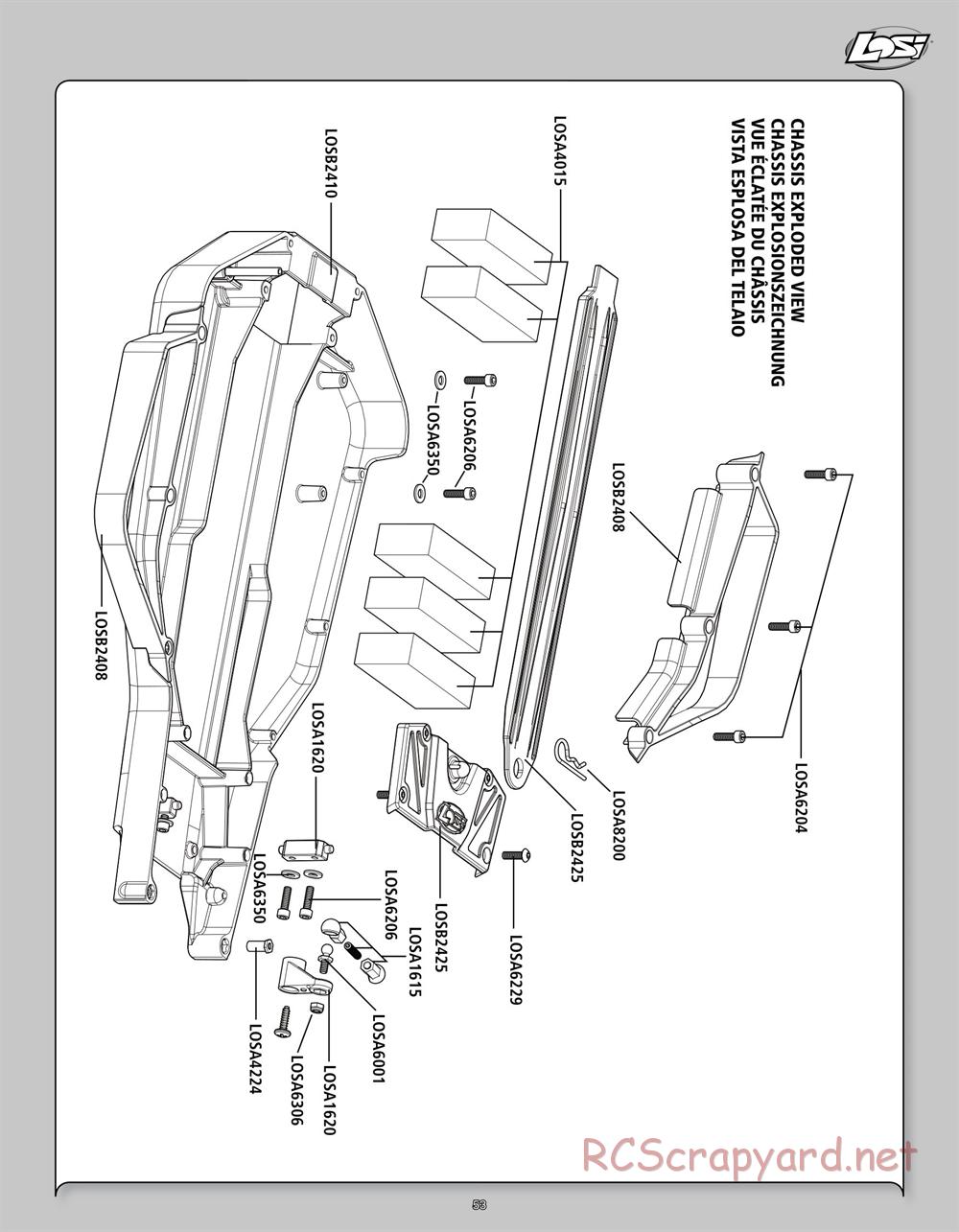 Team Losi - Rockstar XXX-SCT - Manual - Page 53