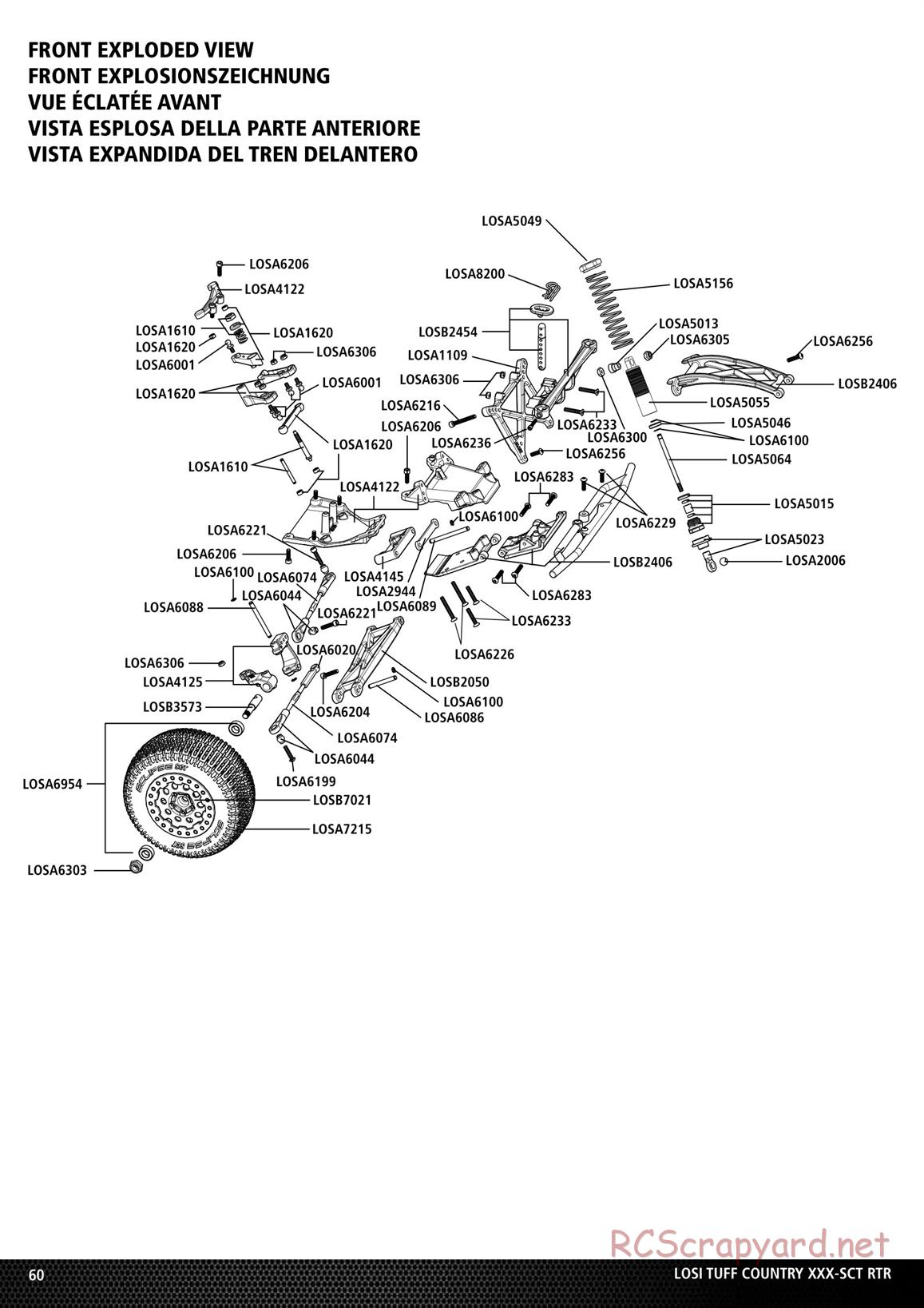 Team Losi - XXX SCT Brushless - Tuff Country - Manual - Page 9