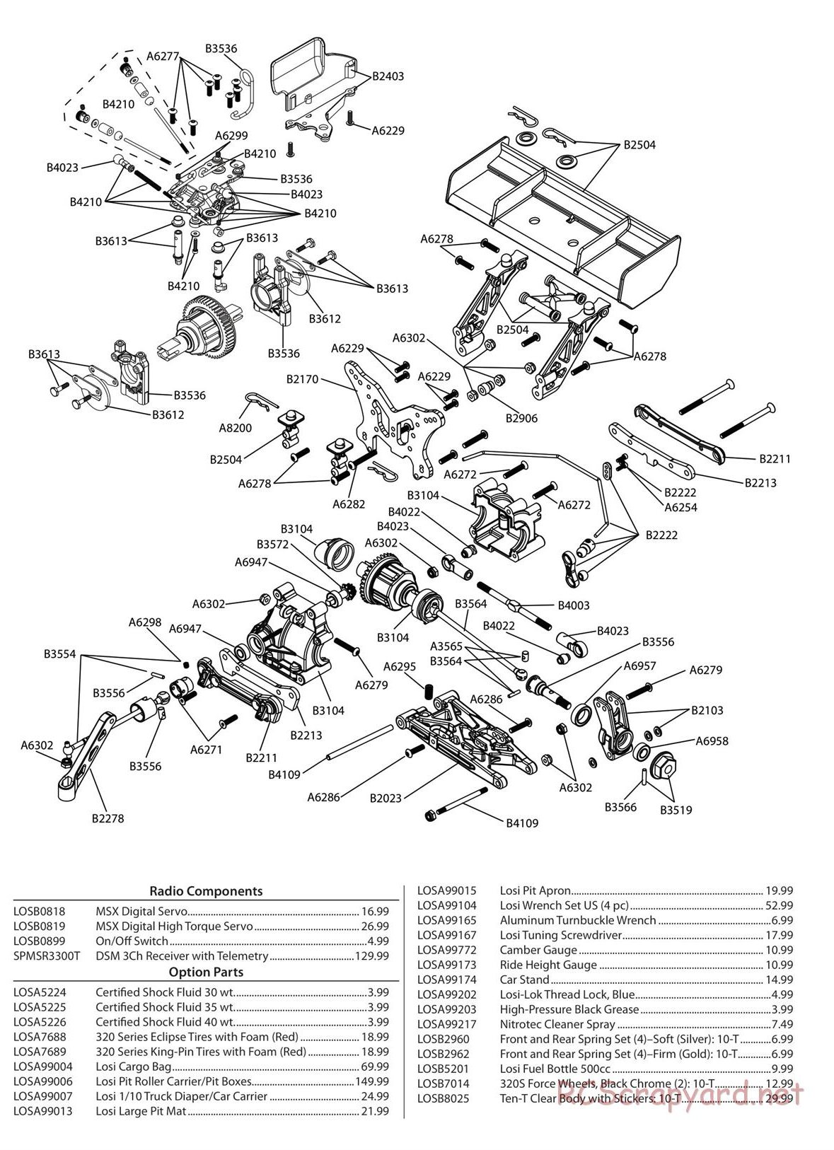 Team Losi - Ten-T - Manual - Page 2