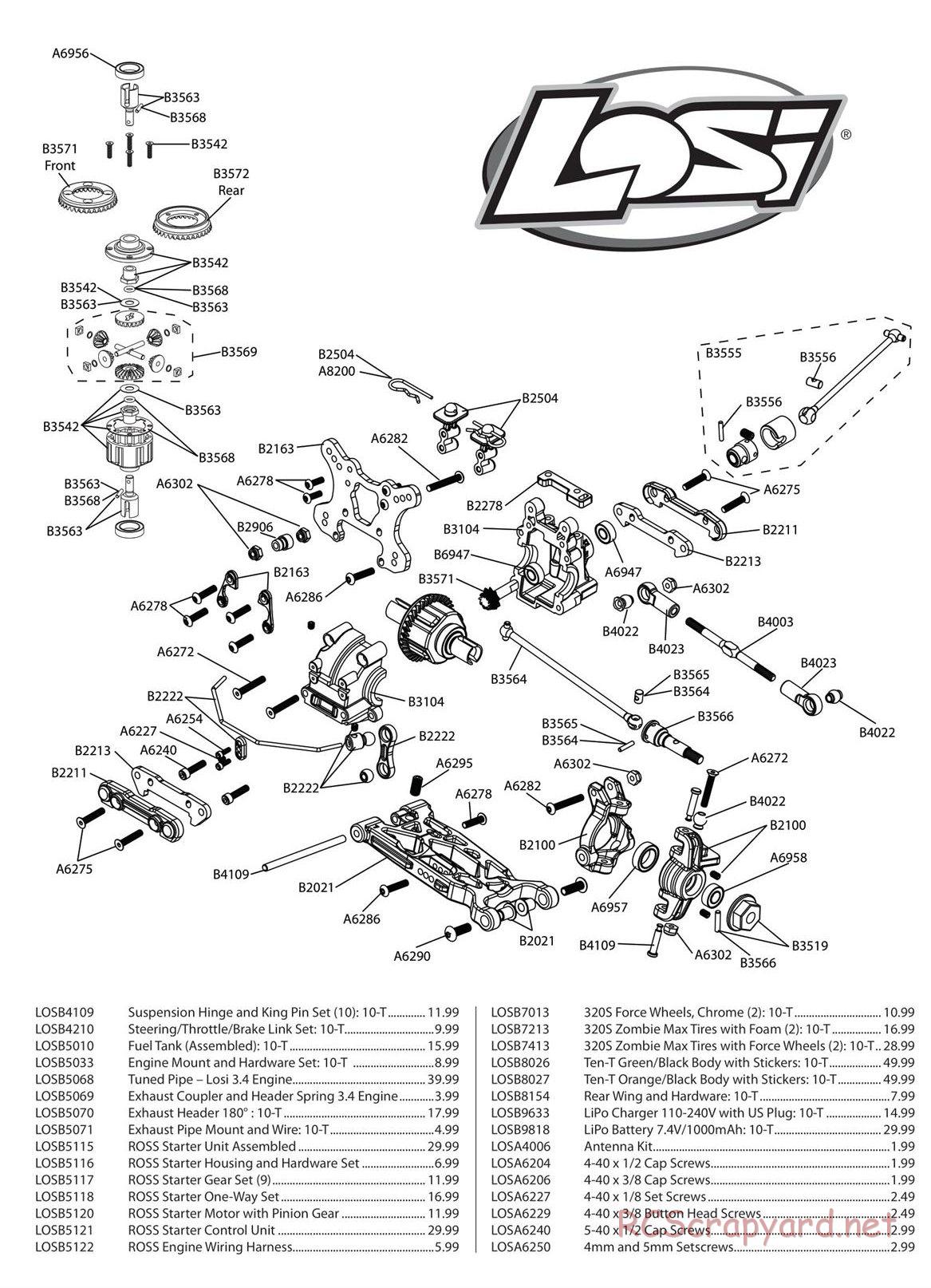 Team Losi - Ten-T - Manual - Page 4