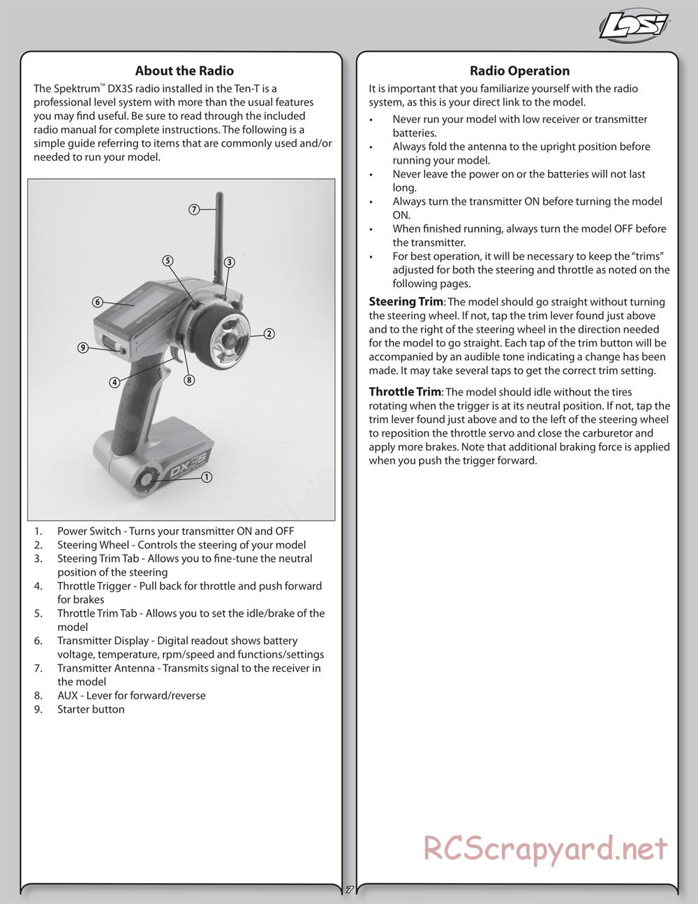 Team Losi - Ten-T - Manual - Page 7