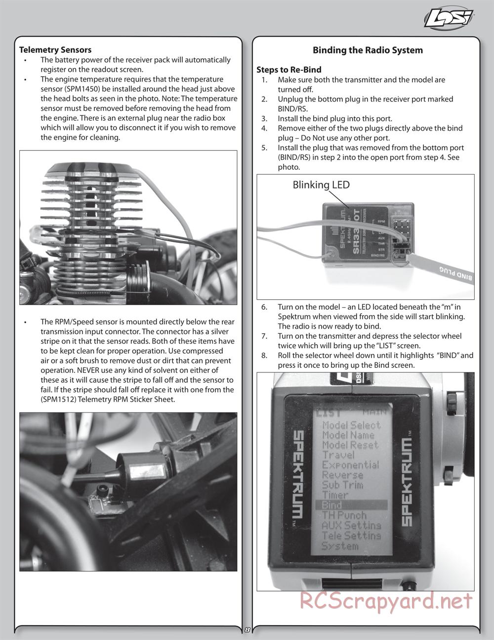 Team Losi - Ten-T - Manual - Page 8