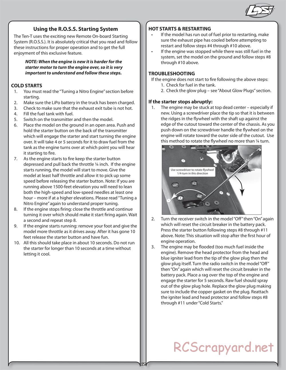 Team Losi - Ten-T - Manual - Page 12