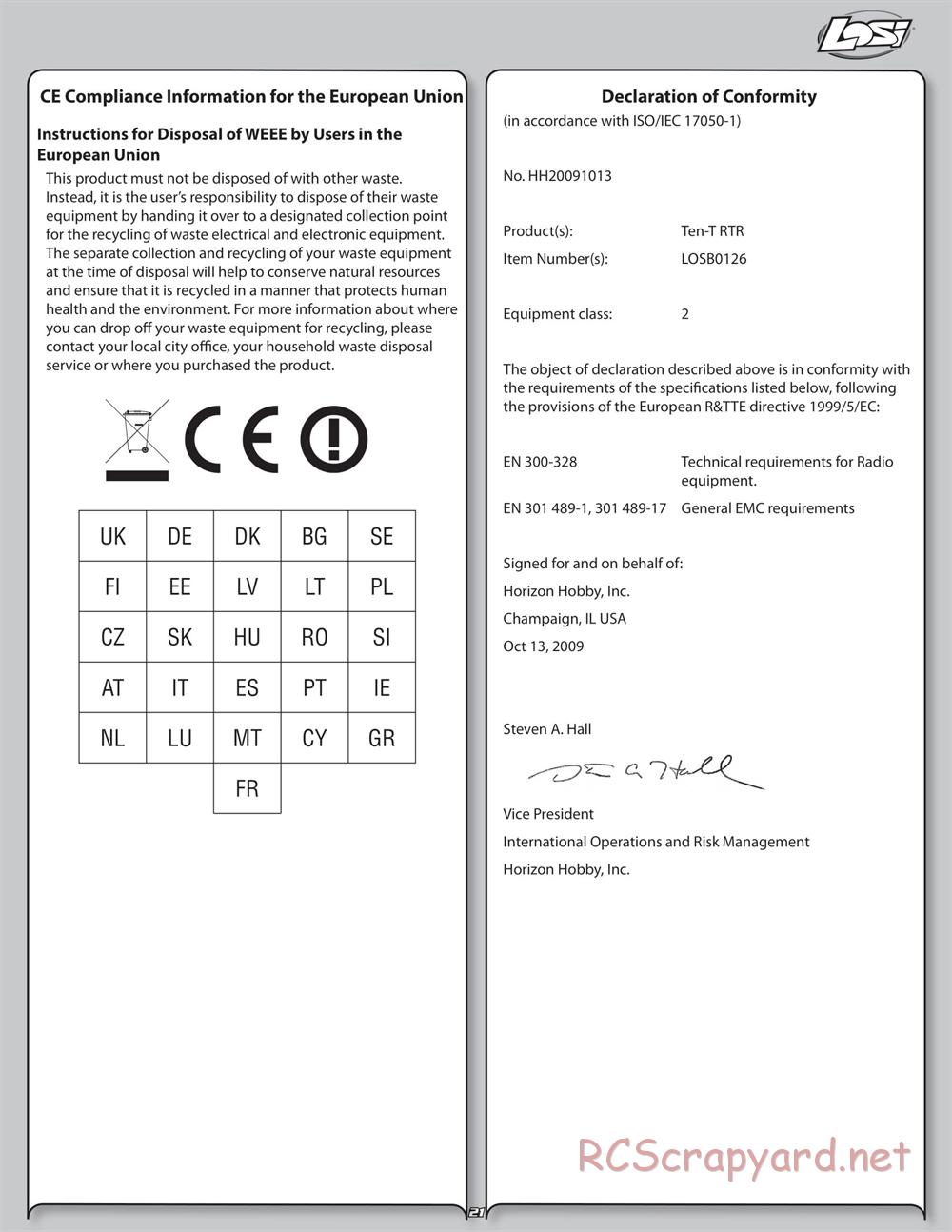 Team Losi - Ten-T - Manual - Page 21