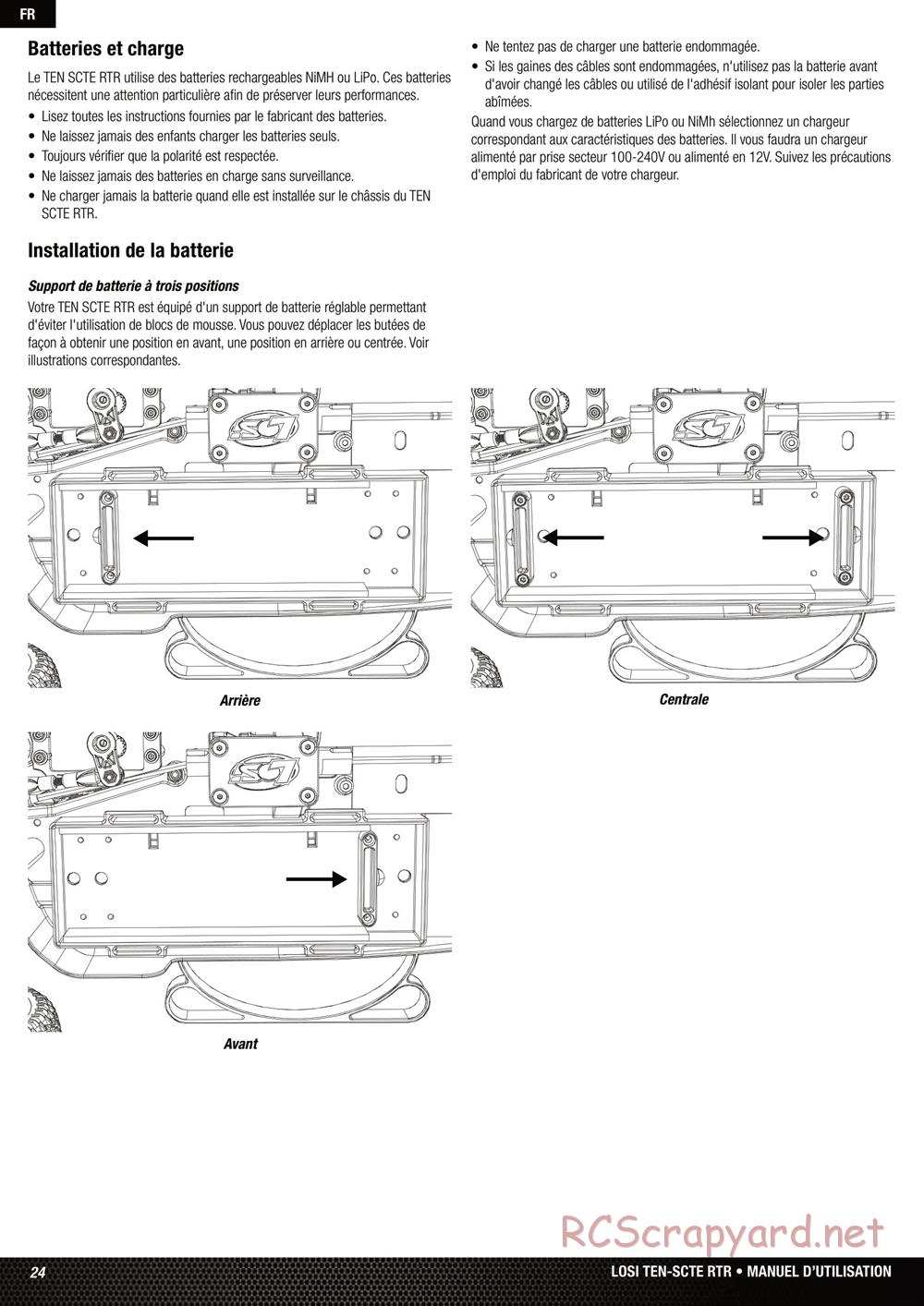 Team Losi - Ten SCTE - Manual - Page 24