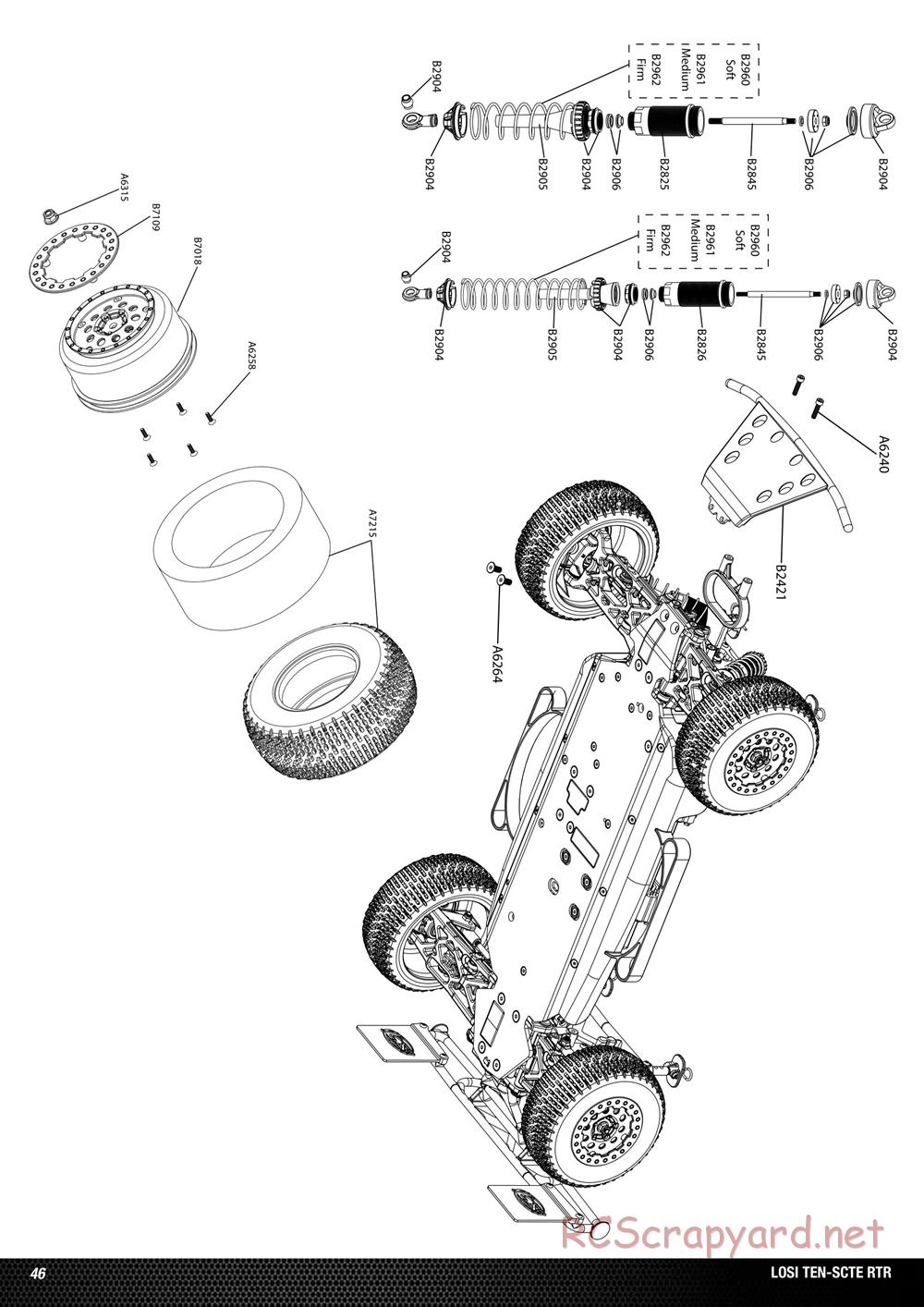 Team Losi - Ten SCTE - Manual - Page 46