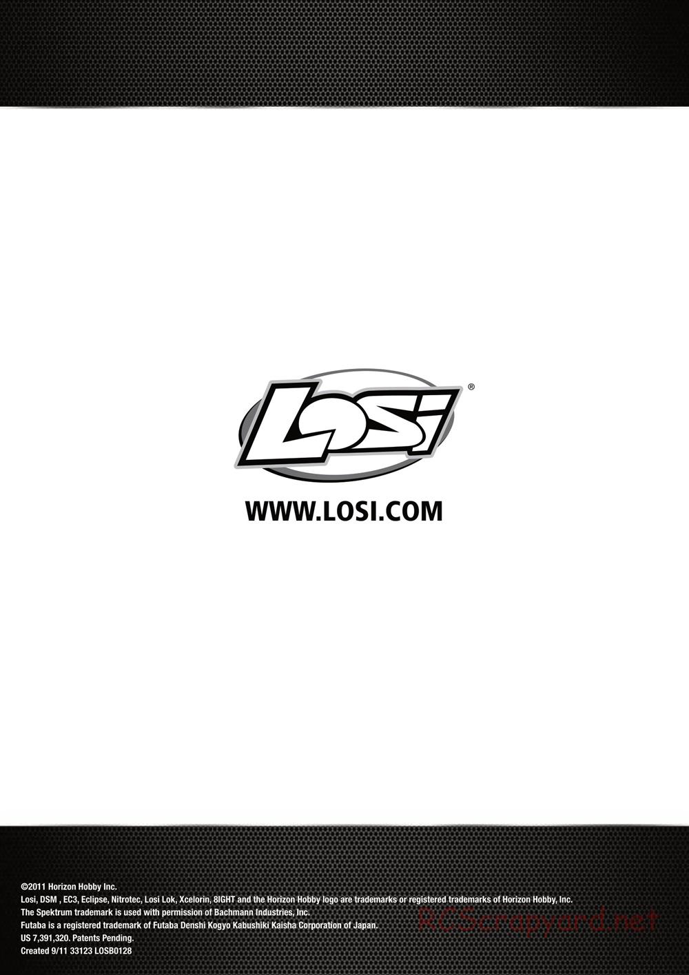 Team Losi - Ten SCTE - Manual - Page 52