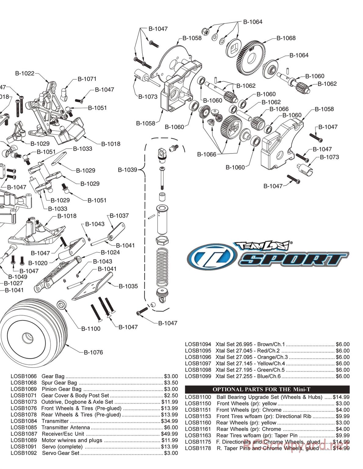 Team Losi - Mini-T - Manual - Page 3