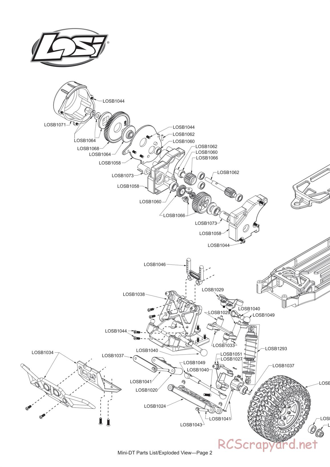 Team Losi - Mini Desert Truck - Manual - Page 2