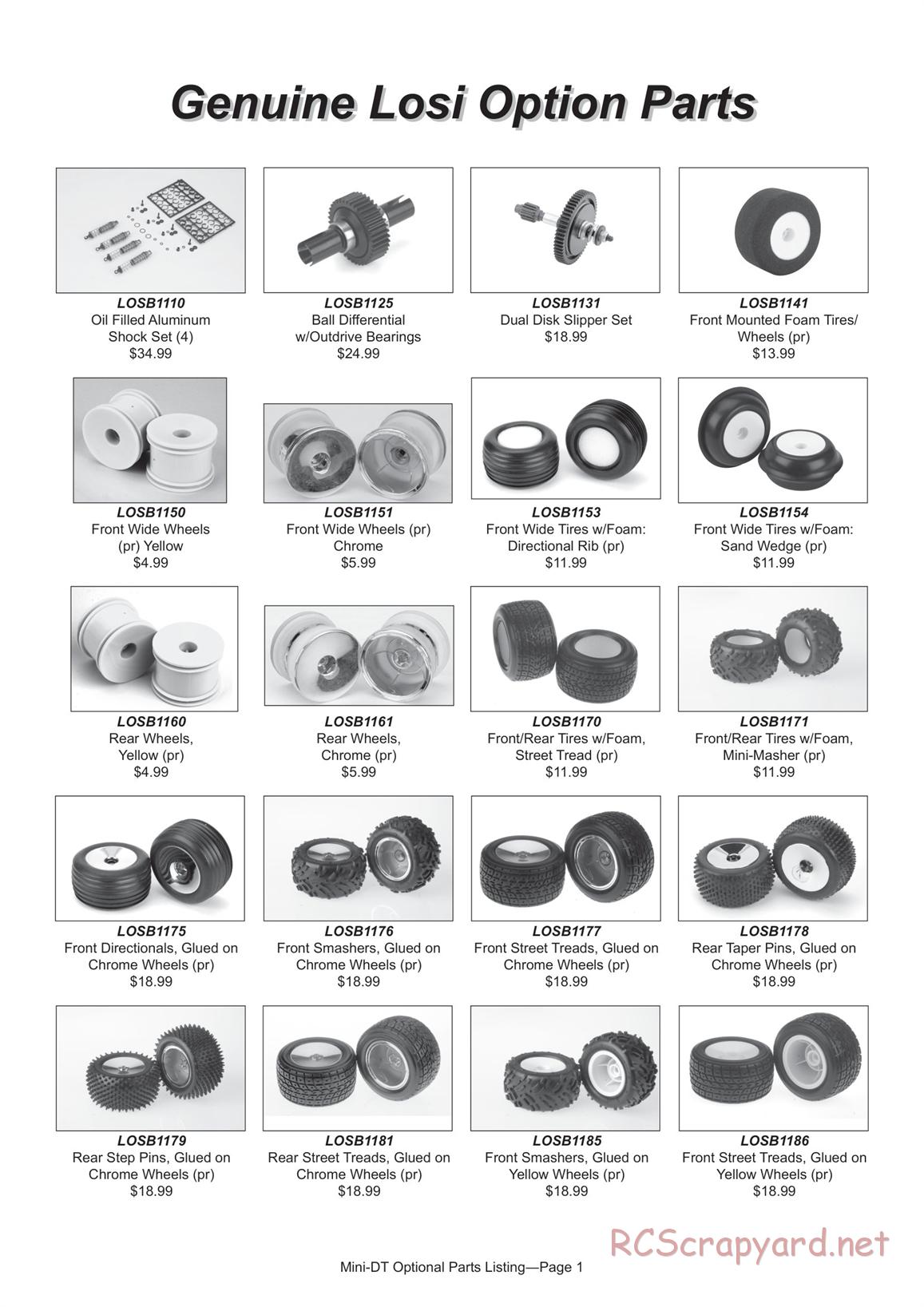 Team Losi - Mini Desert Truck - Manual - Page 5