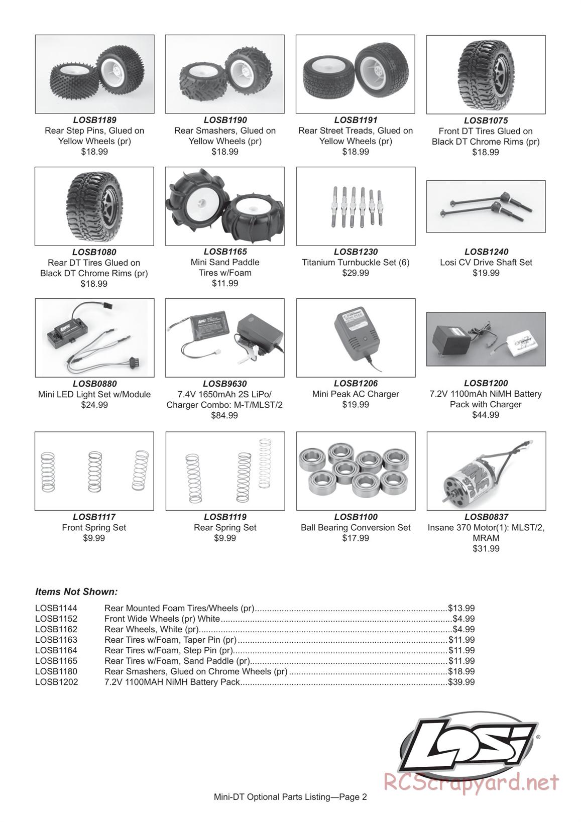 Team Losi - Mini Desert Truck - Manual - Page 6