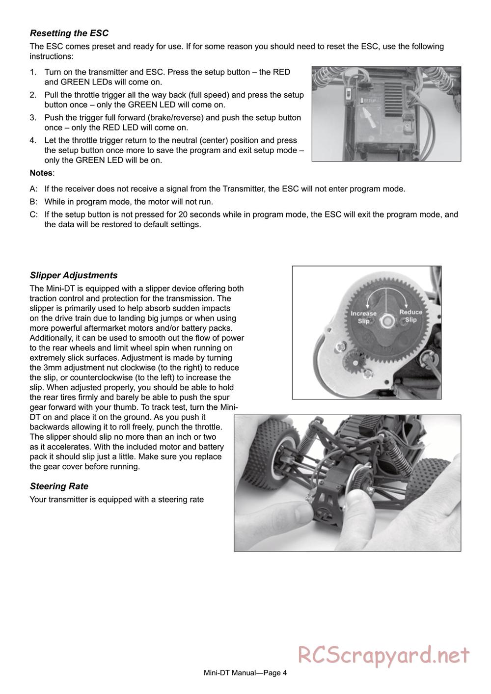 Team Losi - Mini Desert Truck - Manual - Page 4