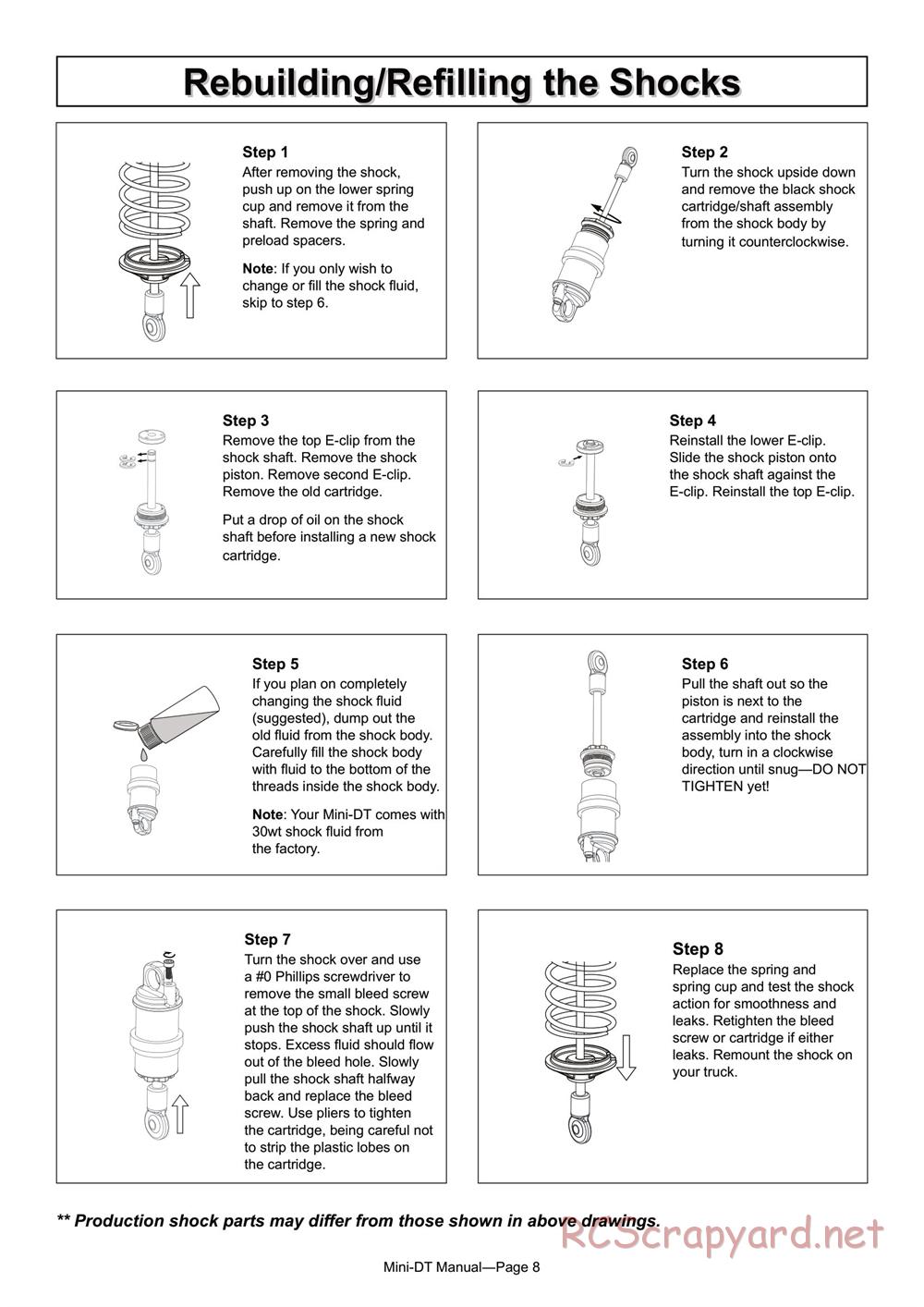 Team Losi - Mini Desert Truck - Manual - Page 8