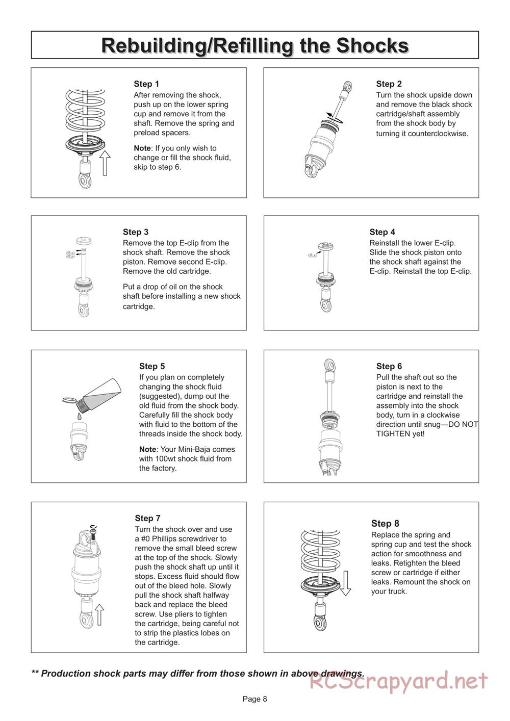 Team Losi - Mini-Baja - Manual - Page 8