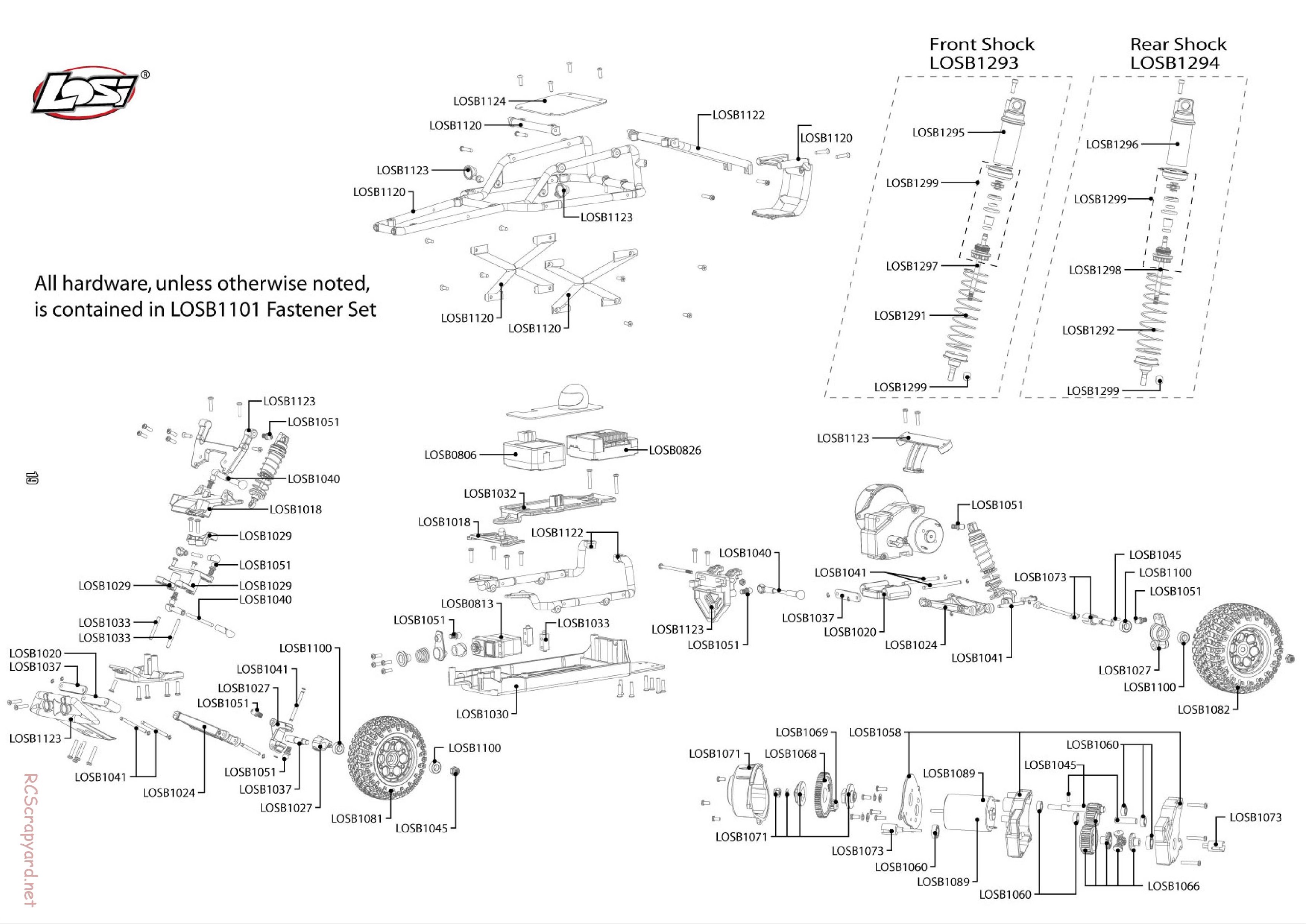 Team Losi - Mini Desert Buggy - Manual - Page 2