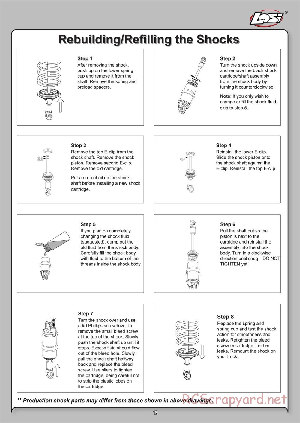 Team Losi - Mini Desert Buggy - Manual - Page 12