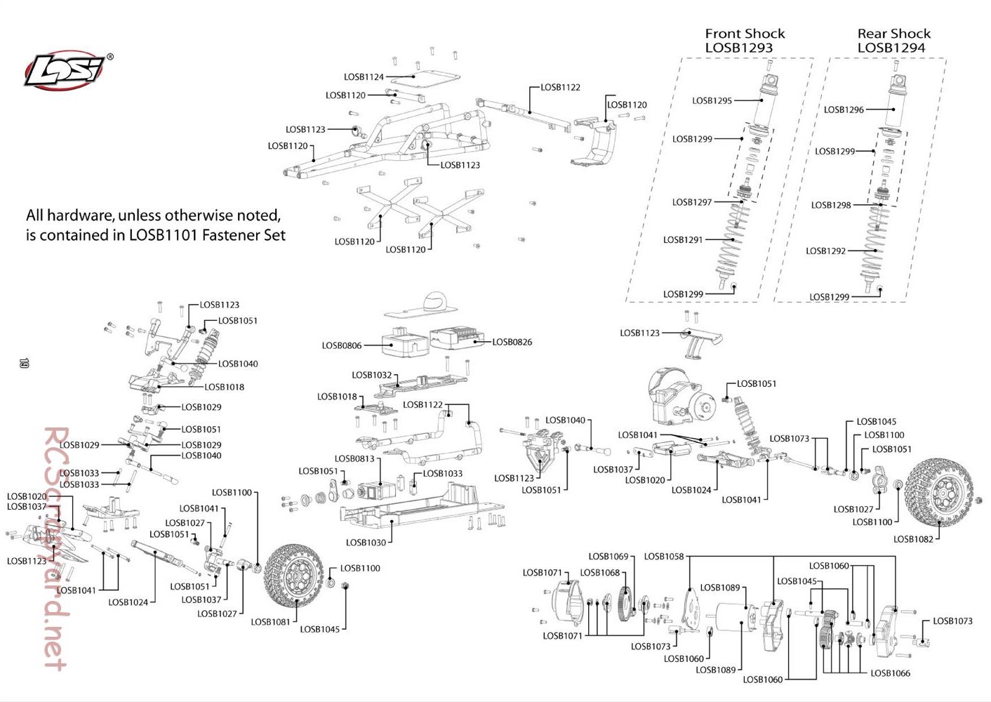 Team Losi - Mini Desert Buggy - Manual - Page 19