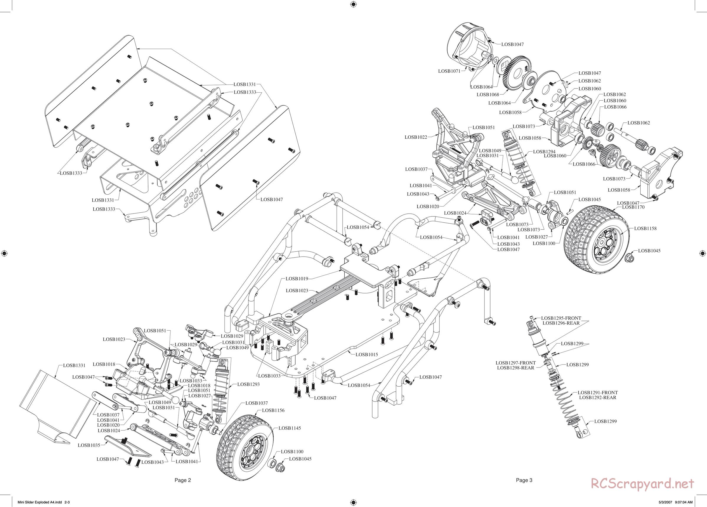 Team Losi - Mini-Slider - Manual - Page 2