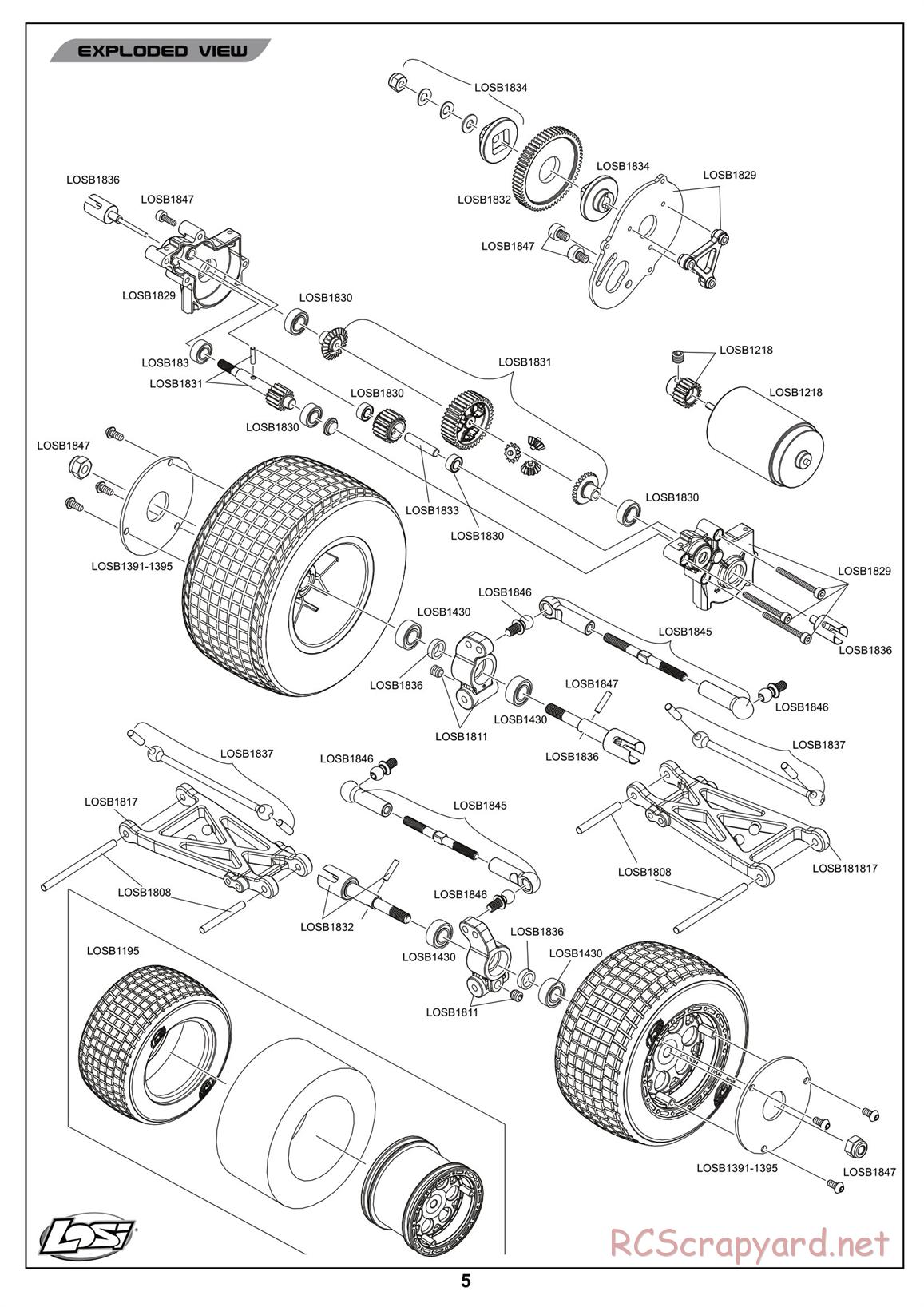 Team Losi - Mini Sprint - Manual - Page 5