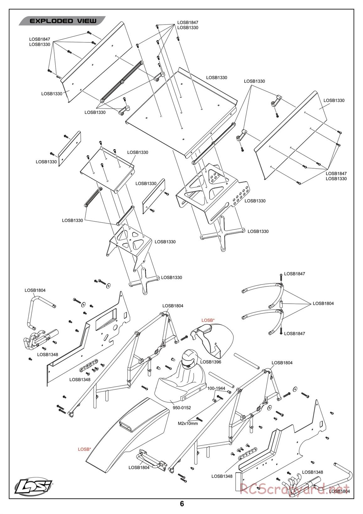 Team Losi - Mini Sprint - Manual - Page 6