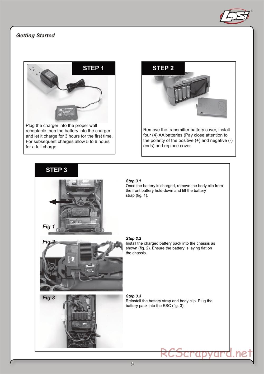 Team Losi - Mini High-Roller - Manual - Page 3